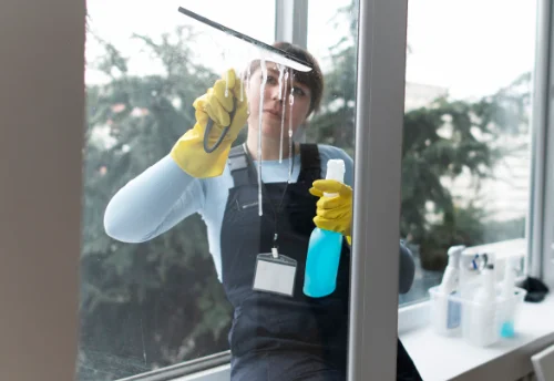 Nettoyage de vitres intérieures et extérieures à Bagnols-en-Forêt